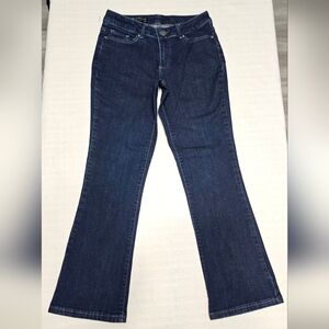 Lee Curvy Fit Modern Series Dark Blue Flared Jeans